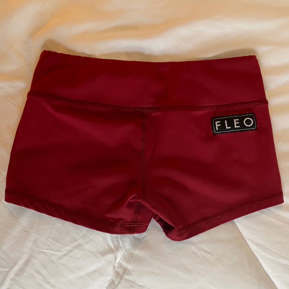 FLEO Maroon Shorts